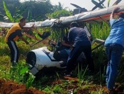 Penyebab Pesawat Latih Jatuh di Bogor Diusut Tuntas