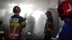 Gudang Katering Bogor Terbakar, Kerugian Puluhan Juta